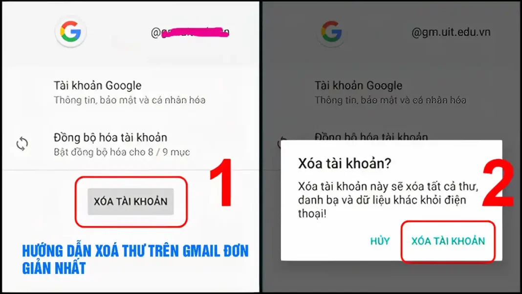 HƯỚNG DẪN XOÁ THƯ TRÊN GMAIL ĐƠN GIẢN NHẤT