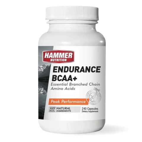 Viên Uống Tăng Sức Mạnh Và Sức Bền Hammer Nutrition Endurance BCAA+ 240v