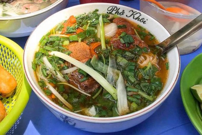 phở bò sốt vang Khôi Hói