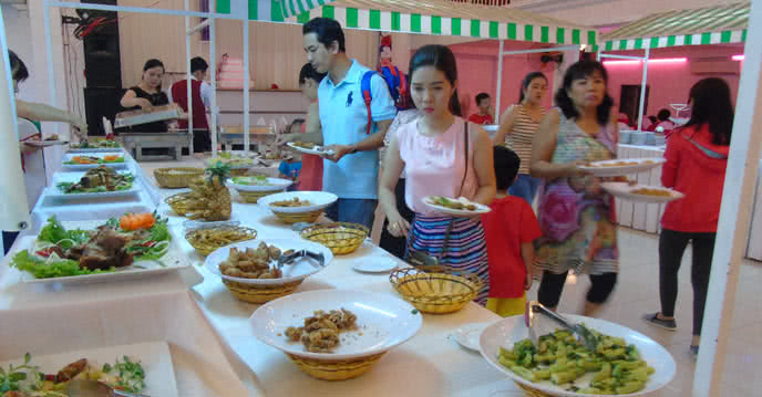 nhà hàng buffet tân hoa cau 9