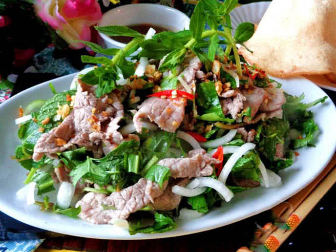 Cách làm bò tái chanh 6