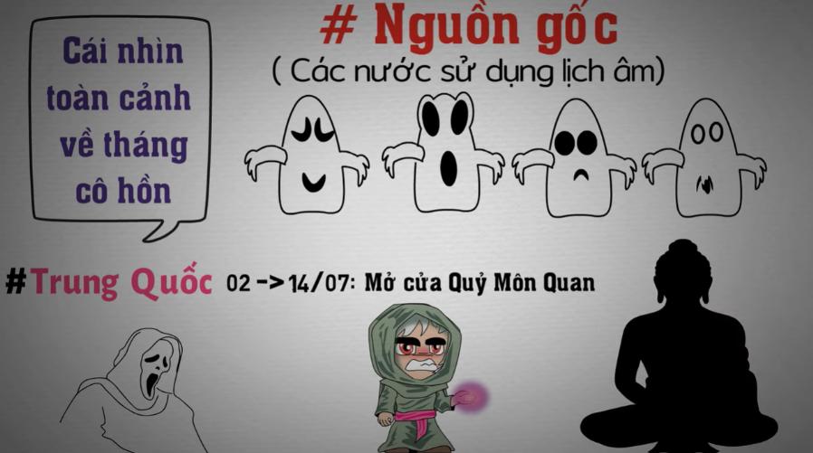 Giải thích : Tháng Cô hồn theo nhiều cách nhìn khác nhau