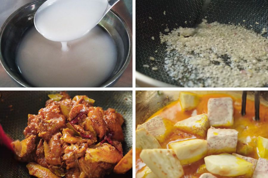Cách nấu cà ri gà