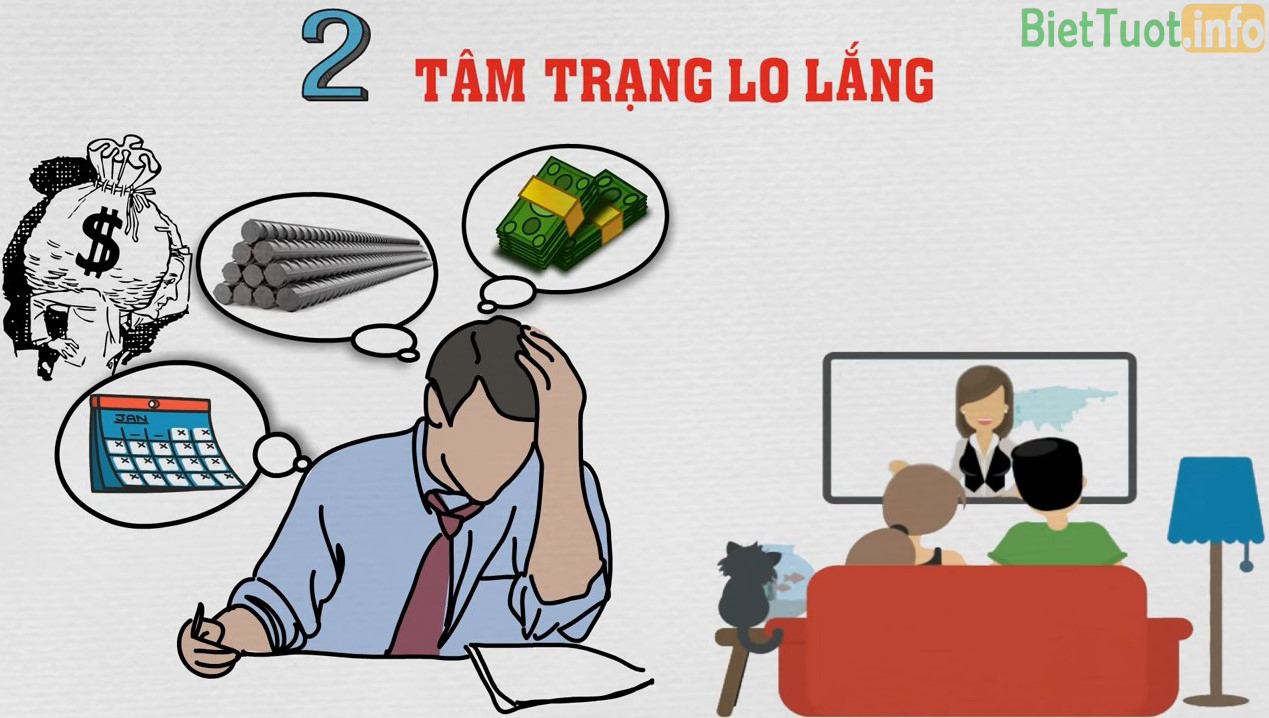 Tâm trạng lo lắng