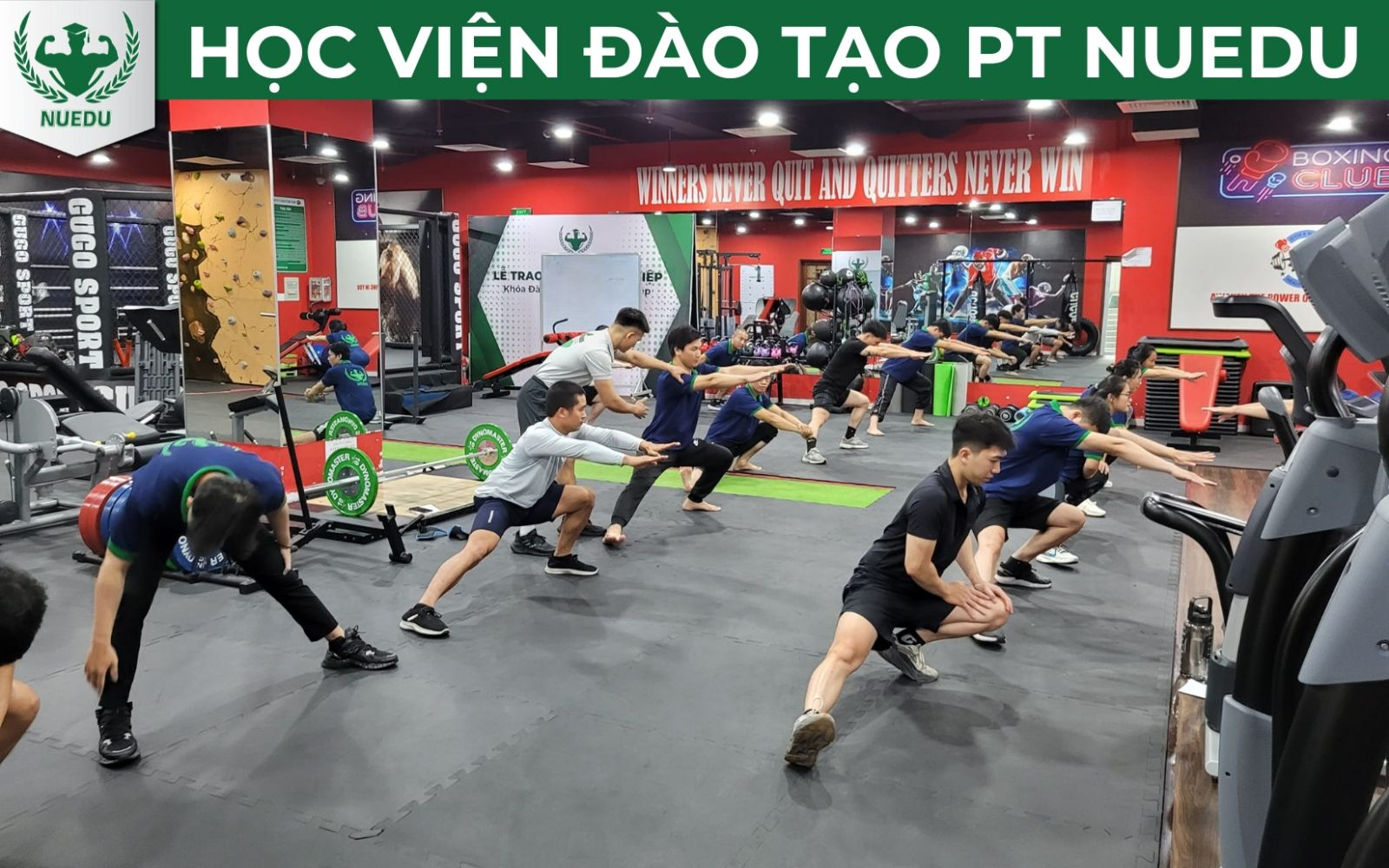 NUEDU là một trong những cơ sở đào tạo PT (Personal Trainer) uy tín hàng đầu Việt Nam