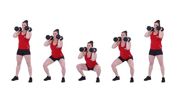 Dumbbell Front Squat