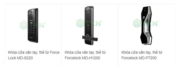 khóa cửa vân tay Hàn Quốc