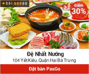 quảng cáo  nhà  hàng , ẩm  thực, PasGo.vn