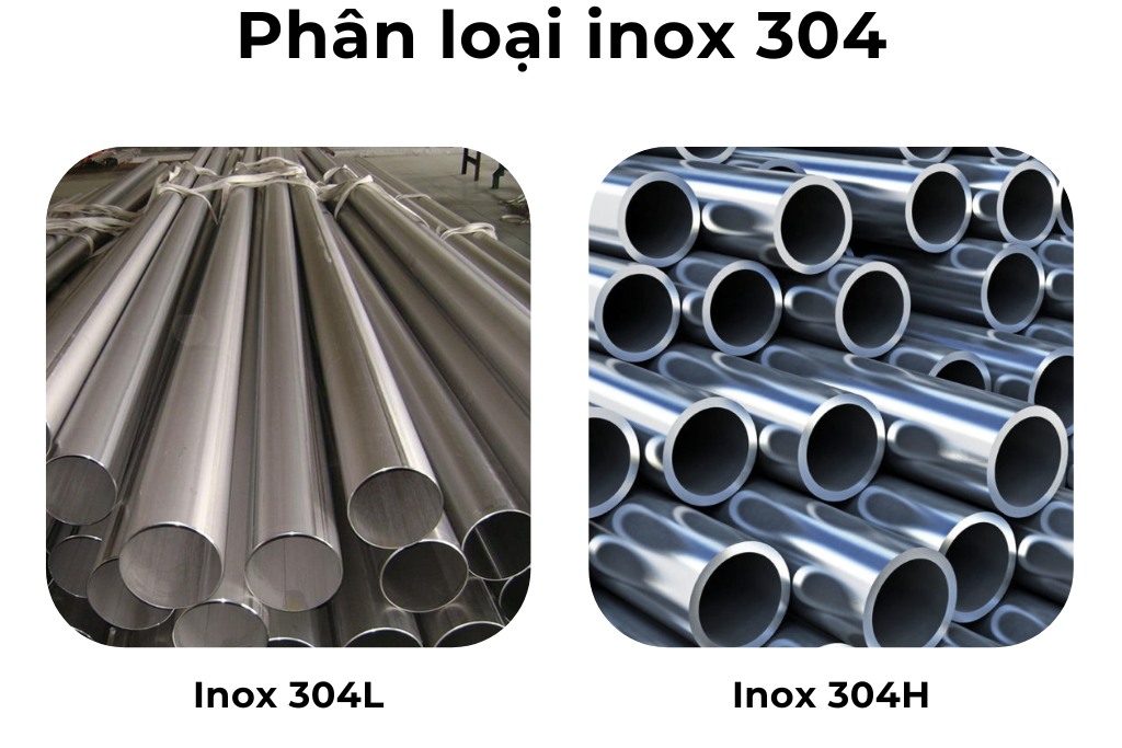 Phân loại inox 304