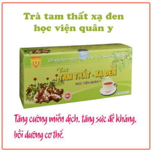 Trà tam thất xạ đen học viện quân y