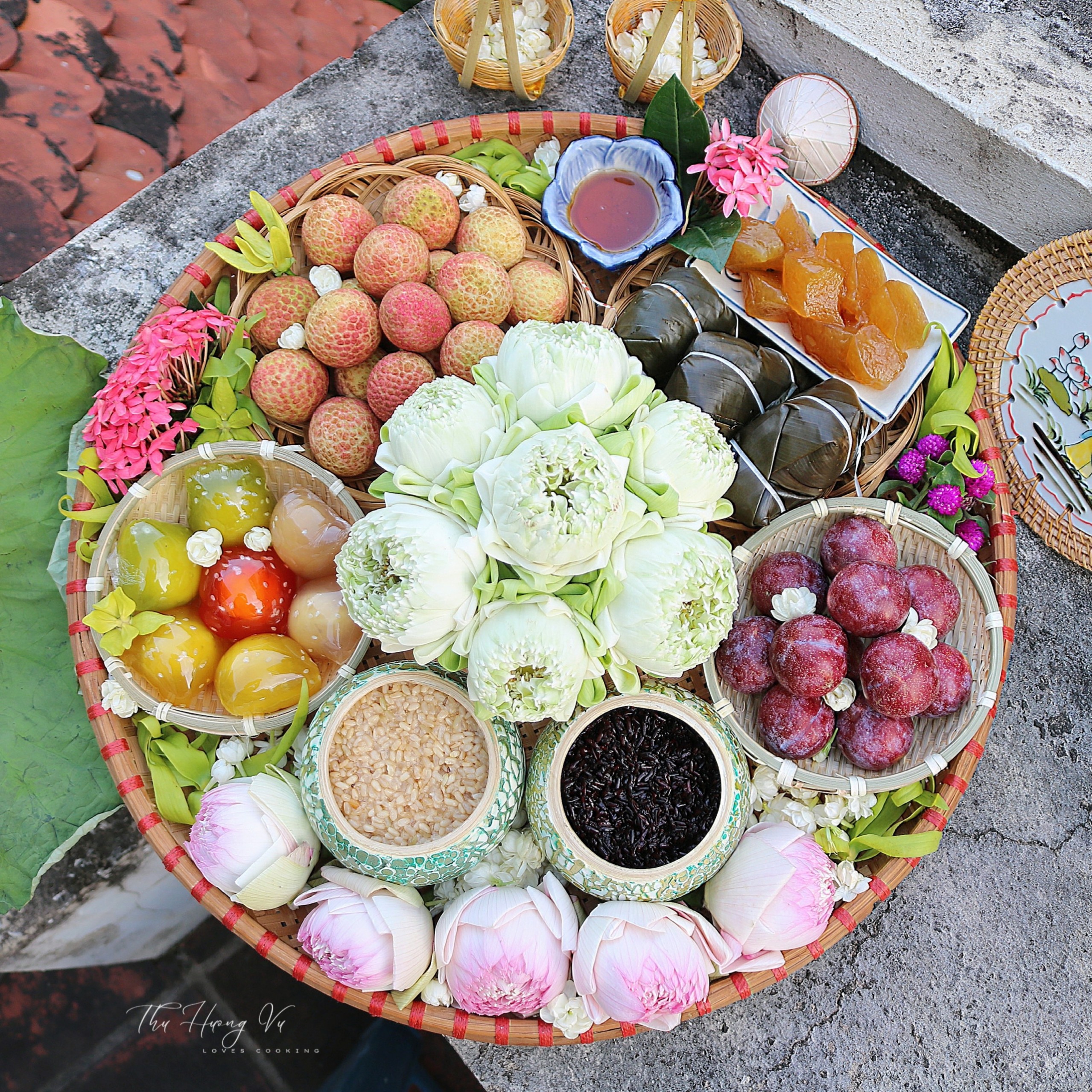 Nàng dâu Hà thành gợi ý mâm cúng tết Đoan ngọ mang may mắn cho gia chủ, dân dã nhưng đẹp như tranh- Ảnh 3.