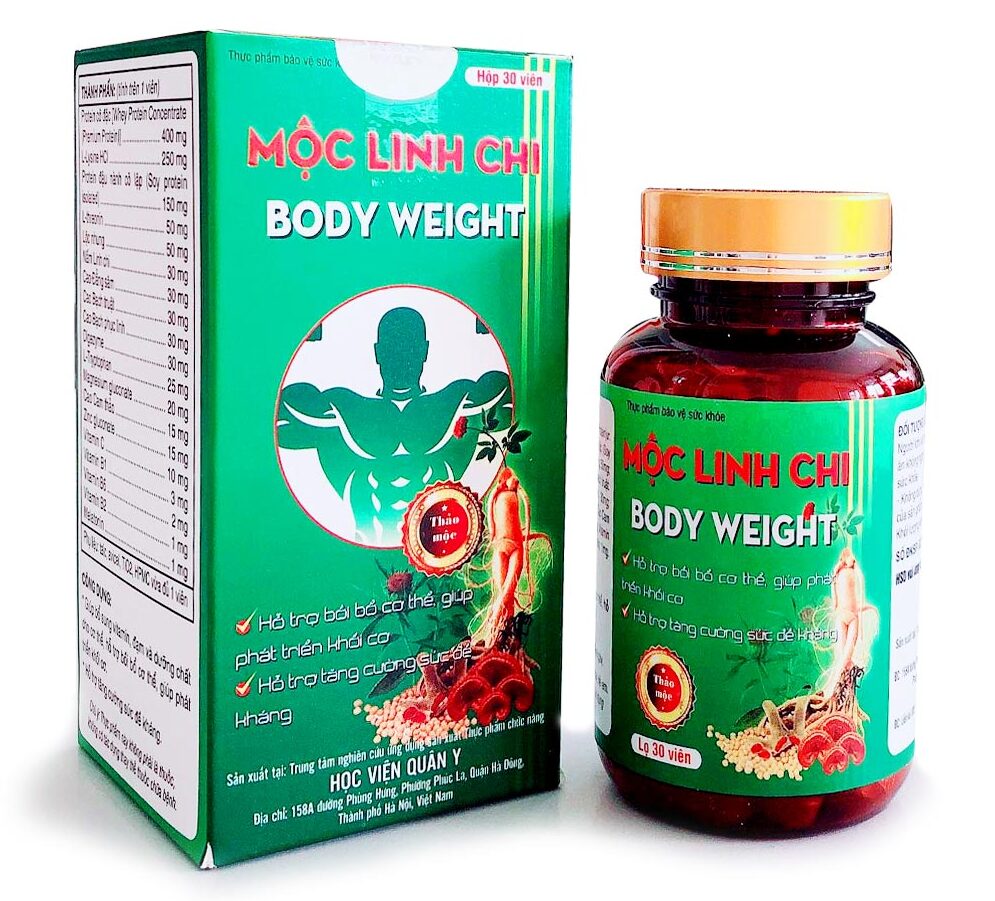 Mộc linh chi Body weight Học viện quân y