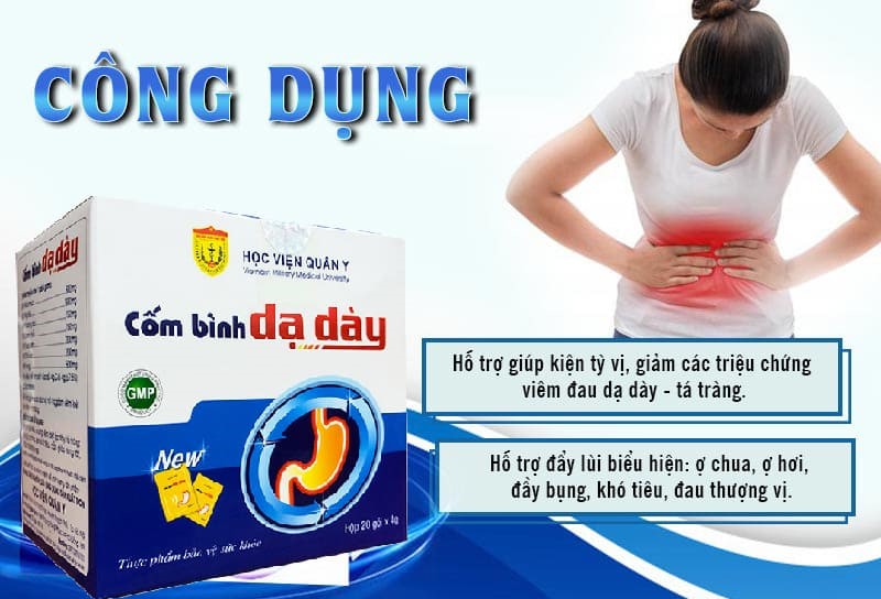 Cốm bình dạ dày Học Viện Quân Y